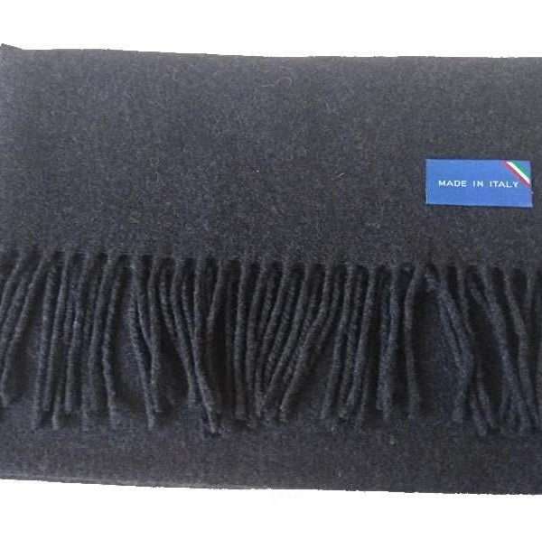 Bufanda unisex cold Gris  con flecos