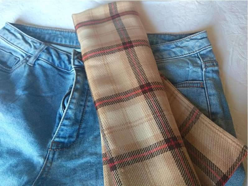 Fular imperial de cuadros - Imagen 4